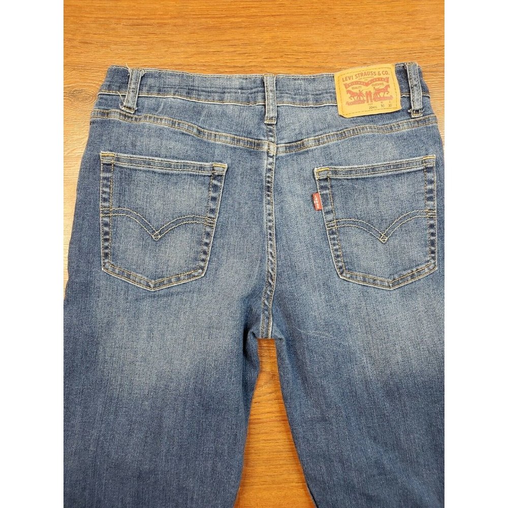 Levi's levi 512 Slim Taper 20 Reg 30x30 Dark wash  Womens Denim - Picture 4 of 7